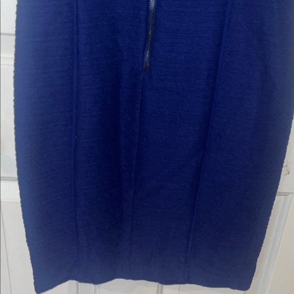 MAEVE Elegant Royal Blue Short Sleeve Dress women’s size 4 Petite - Picture 6 of 7